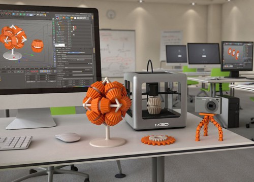 Печать 3Д скульптуры на 3Д принтере