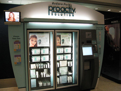 Вендинговый автомат по продаже косметики