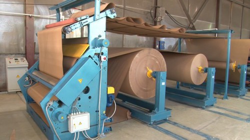 Линия по производству гофрокартона