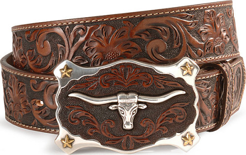 Кожаный ремень ручной работы