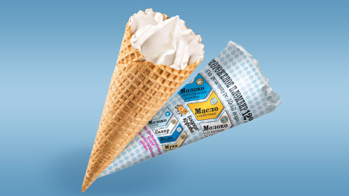 Мороженое рожок
