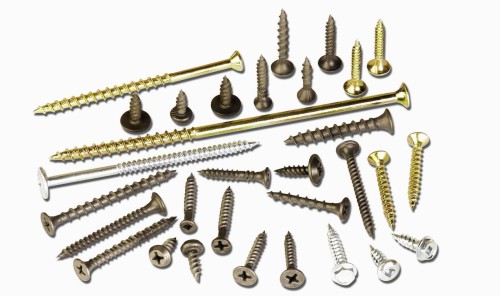 Набор разных саморезов