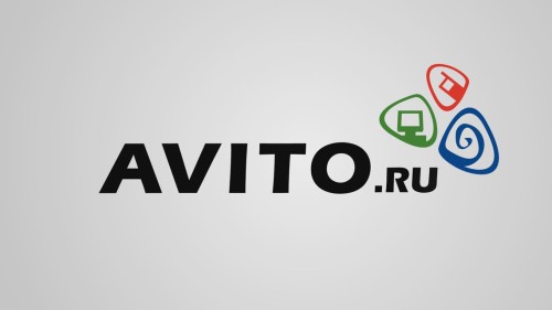Ссылка и логотип Авито