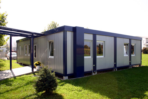 Простое модульное здание