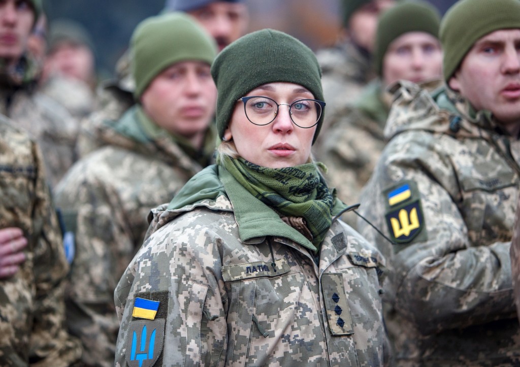 Мобилизация женщин на Украине