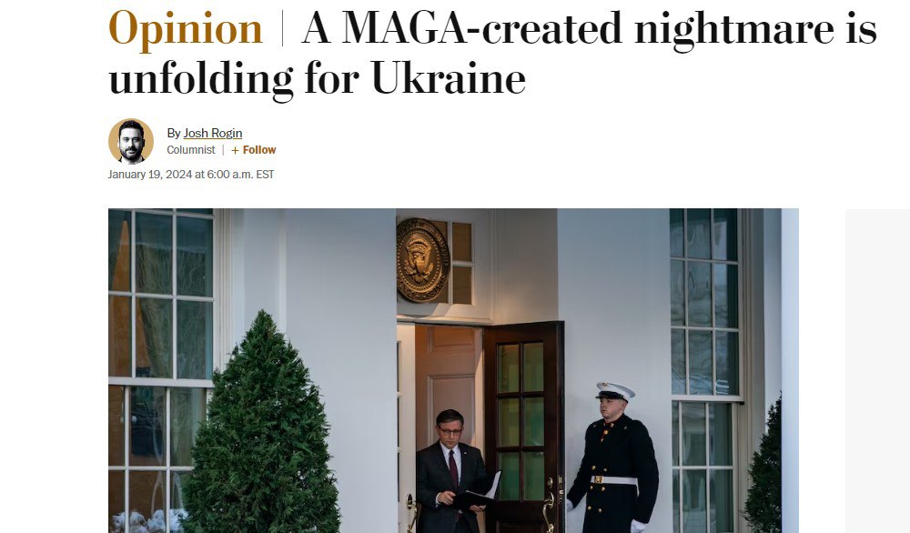Трамписты фактически похоронили новый пакет помощи Украине — The Washington Post