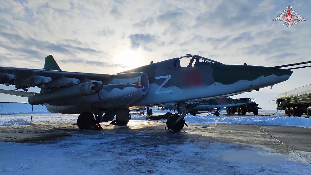 Штурмовики Су-25 ВКС России в зоне СВО. Источник - МО РФ