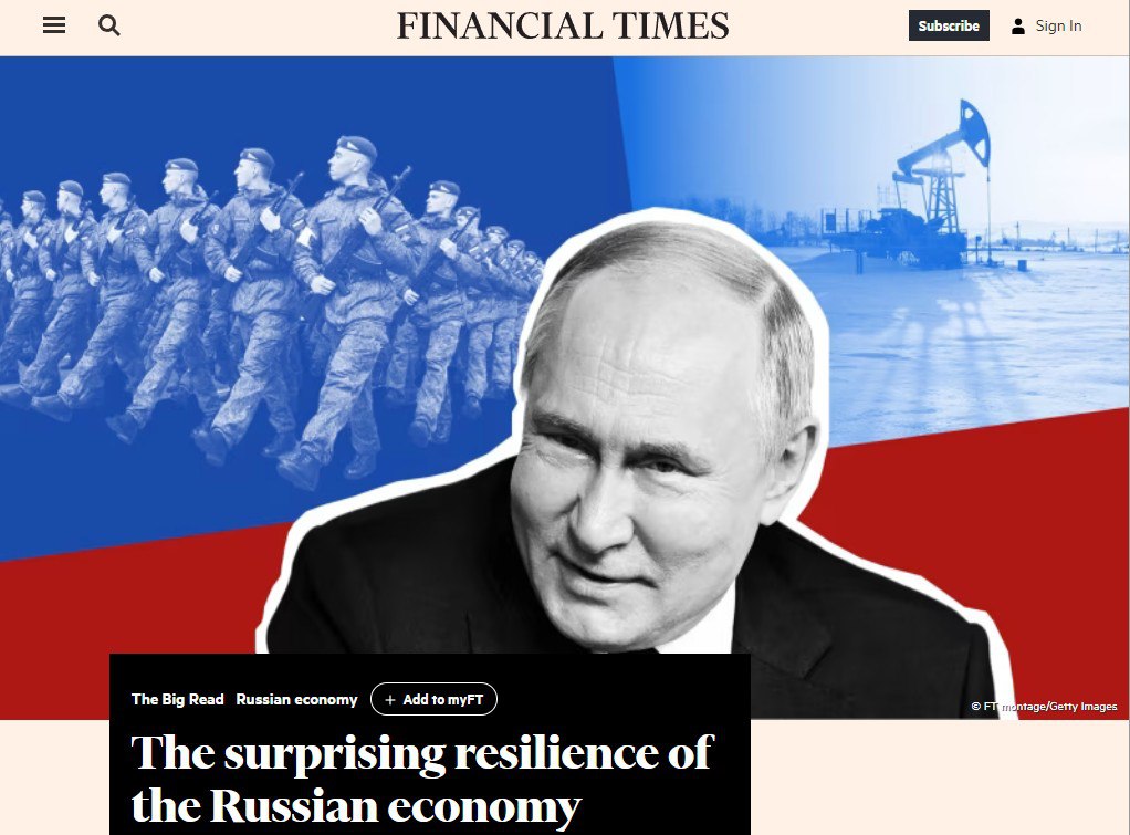 Вопреки прогнозам Запада — устойчивая экономика России обеспечила ей преимущество на поле боя