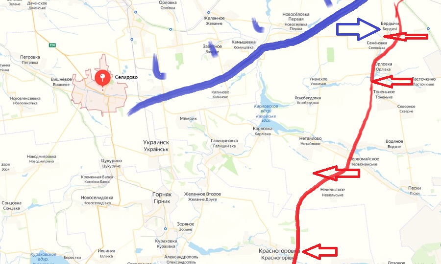 Карта СВО на Авдеевском направлении. Последние новости спецоперации на карте