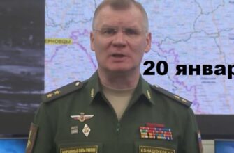 Брифинг Минобороны РФ: новые сводки из зоны проведения спецоперации на 20.01.2025