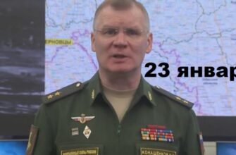 Брифинг Минобороны РФ: новые сводки из зоны проведения спецоперации на 23.01.2025