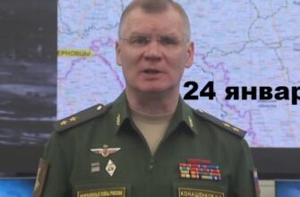 Брифинг Минобороны РФ: новые сводки из зоны проведения спецоперации на 24.01.2025